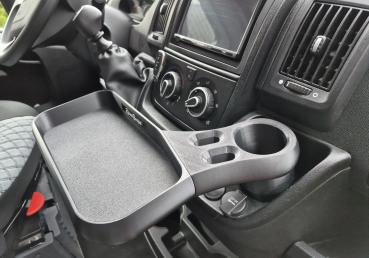 Cockpit Tisch groß für Citroen Jumper, Fiat Ducato, Peugeot Boxer ohne Getränkeaufnahme