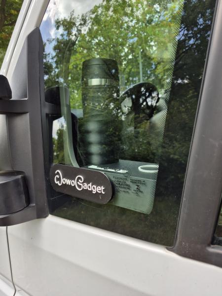 Fahrertürablage im Wohnmobil