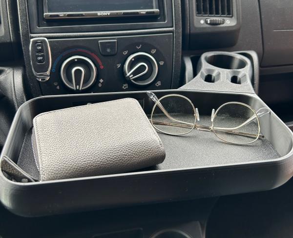 Cockpit Tisch groß für Citroen Jumper, Fiat Ducato, Peugeot Boxer ohne Getränkeaufnahme