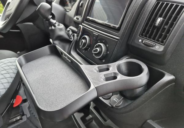 Cockpit Tisch groß für Citroen Jumper, Fiat Ducato, Peugeot Boxer ohne Getränkeaufnahme